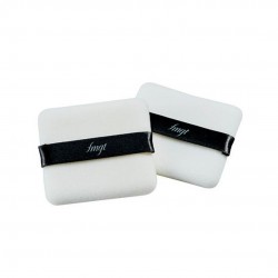 Daily Beauty Tool Square Flocked Puff 2pcs
